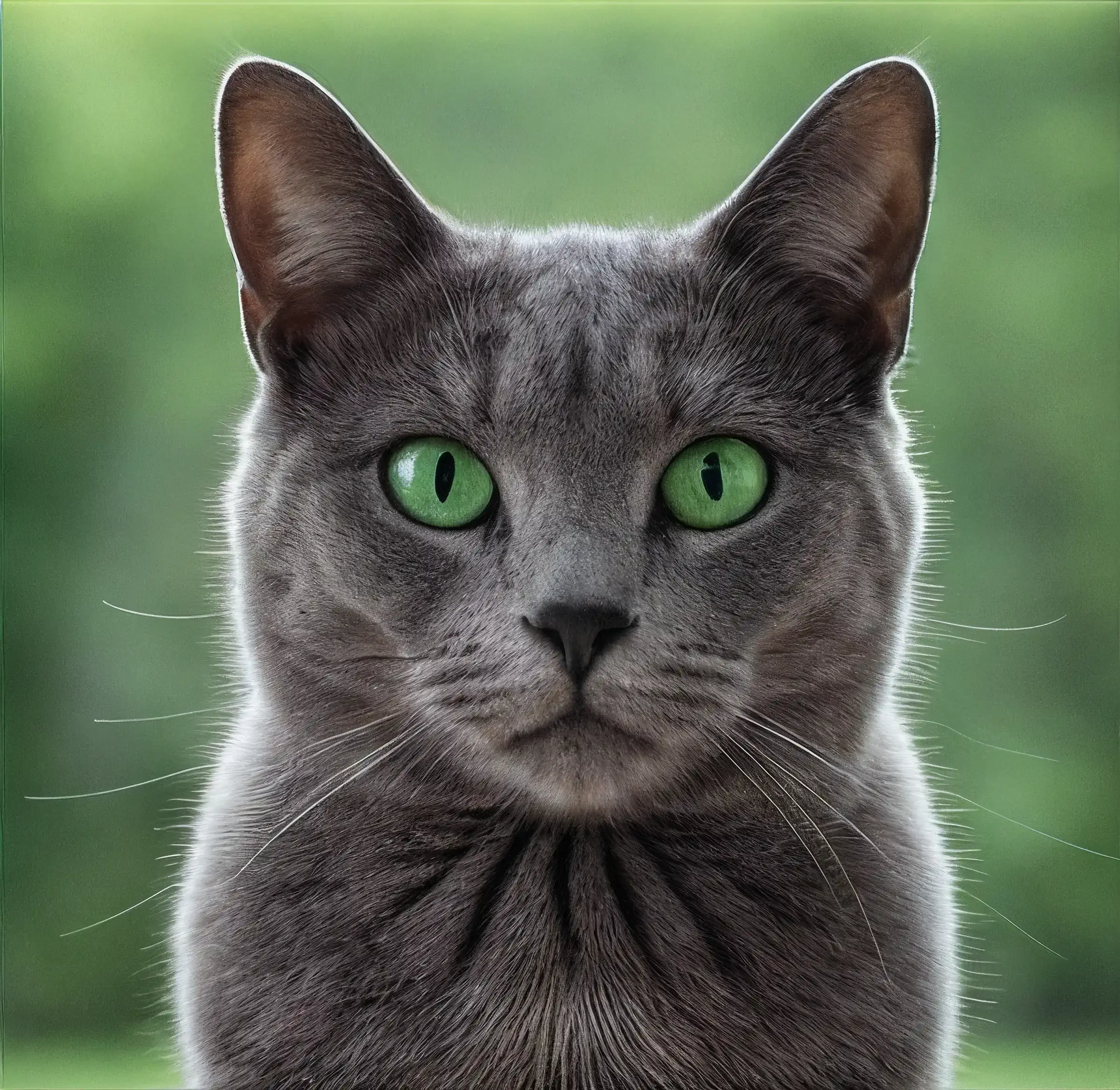 Russian Blue cat
